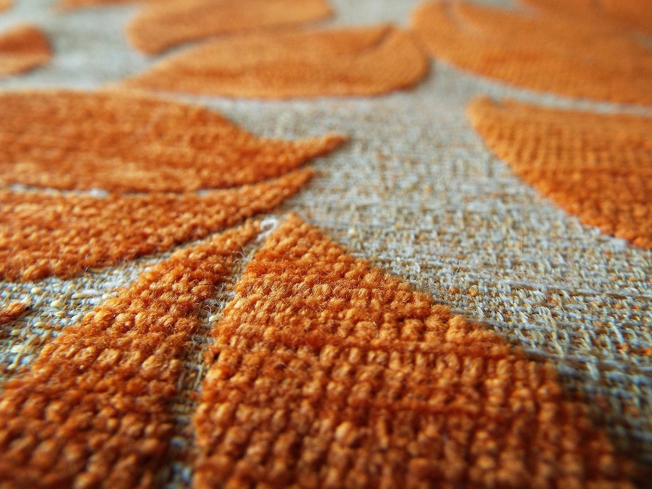 carpet, textile, orange,