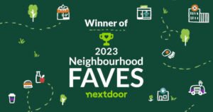 Nextdoor 2023 Neighbourhood Faves winner